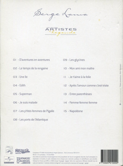 Serge Lama - Collection Artistes De Légende