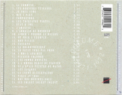 Jean Ferrat - Les Années Barclay Volume 5 - 1971-1972