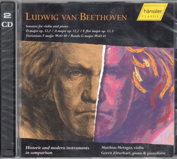 Ludwig van Beethoven / Matthias Metzger, Gerrit Zitterbart - Sonatas For Violin And Piano