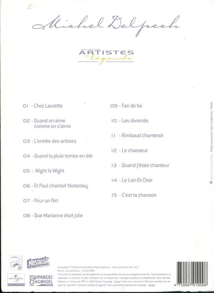 Michel Delpech - Collection Artistes De Légende
