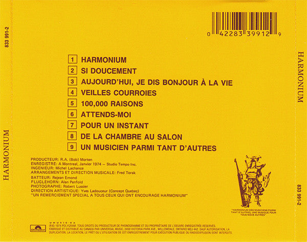 Harmonium - Harmonium