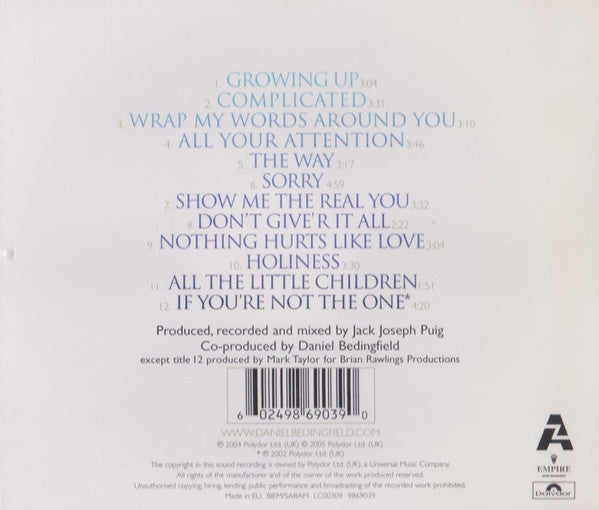 Daniel Bedingfield - Second First Impression