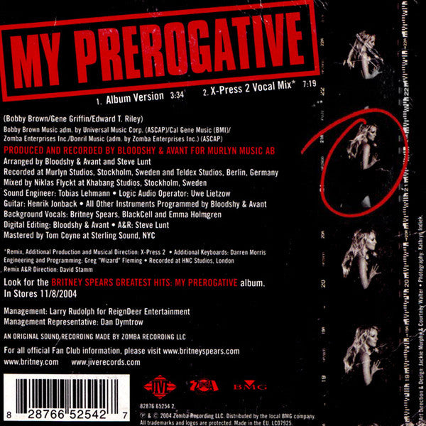 Britney Spears - My Prerogative
