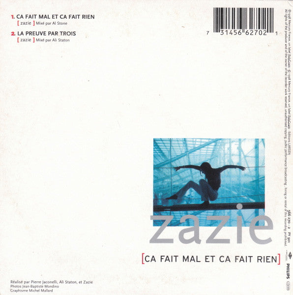 Zazie - Ca Fait Mal Et Ca Fait Rien