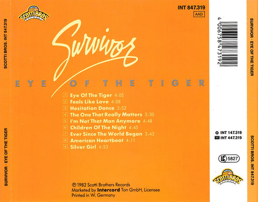 Survivor - Eye Of The Tiger