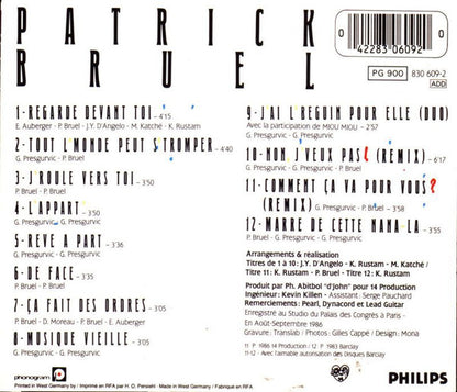Patrick Bruel - De Face