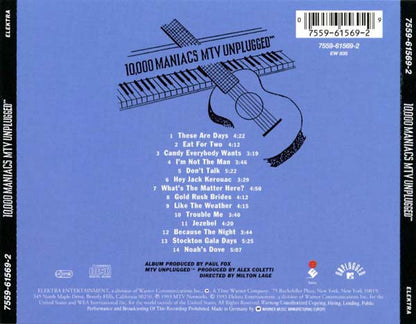10,000 Maniacs - MTV Unplugged