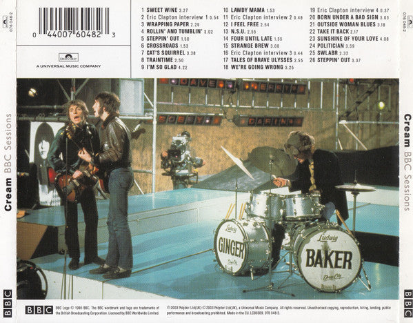 Cream  - BBC Sessions