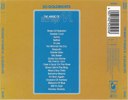Boney M. - The Magic Of Boney M. - 20 Golden Hits