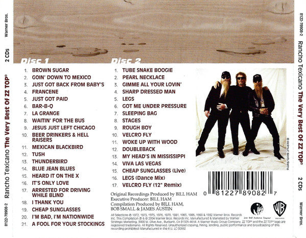 ZZ Top - Rancho Texicano: The Very Best Of ZZ Top