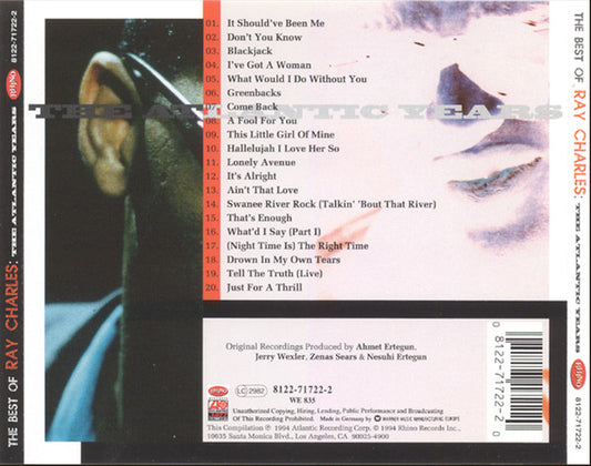 Ray Charles – The Best Of Ray Charles: The Atlantic Years
