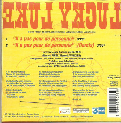 Antoine De Caunes - Lucky Luke Il A Pas Peur De Personne