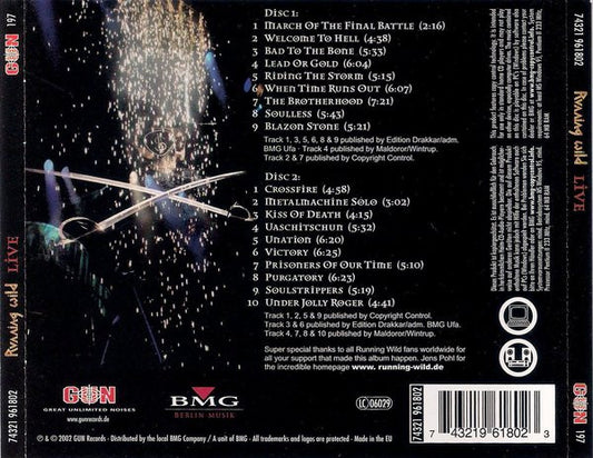 Running Wild - Live