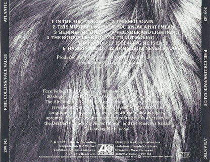 Phil Collins - Face Value