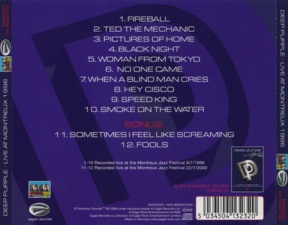 Deep Purple - Live At Montreux 1996