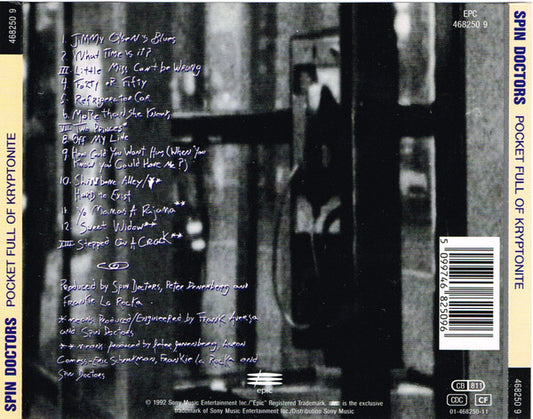 Spin Doctors - Pocket Full Of Kryptonite
