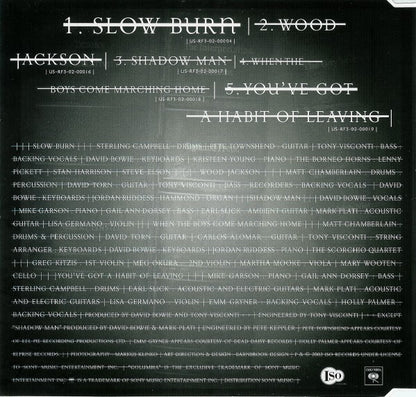 David Bowie - Slow Burn