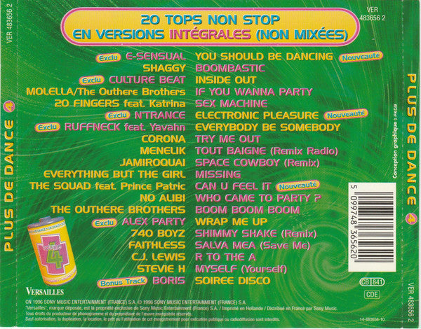 Plus De Dance Volume 4