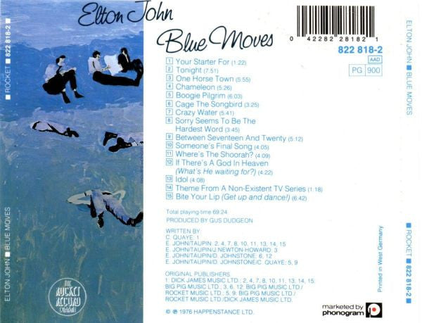 Elton John - Blue Moves