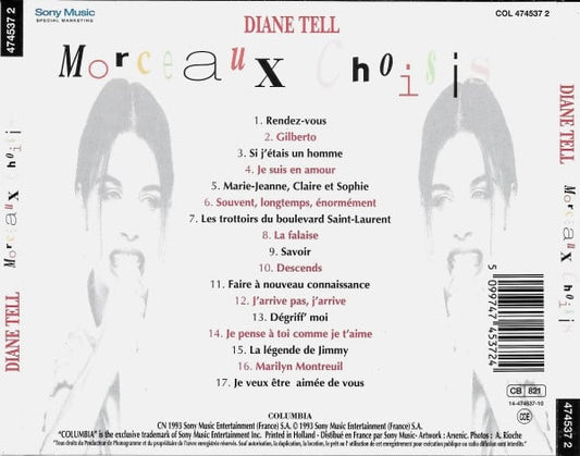 Diane Tell - Morceaux Choisis