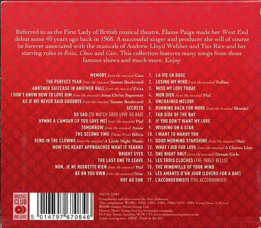 Elaine Paige - Sweet Memories (The Essential Elaine Paige)