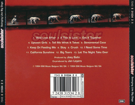 Soulsister - Swinging Like Big Dogs
