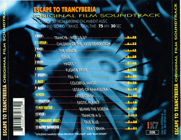 Escape To Trancyberia - Original Film Soundtrack