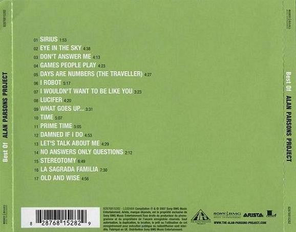 Alan Parsons Project, The - Best Of Alan Parsons Project