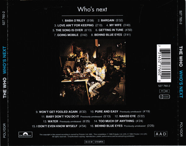 Who, The - Who's Next