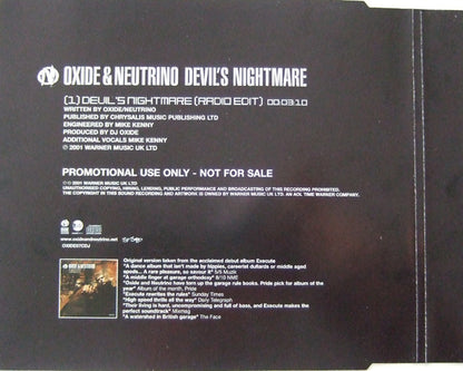 Oxide & Neutrino - Devil's Nightmare
