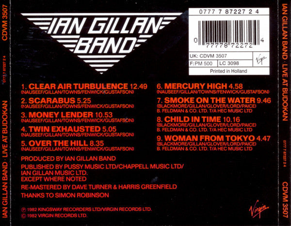Ian Gillan Band - Live At The Budokan