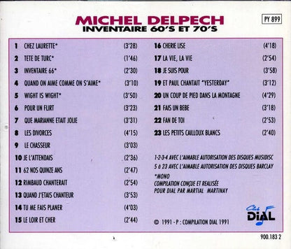 Michel Delpech - Inventaire 60's Et 70's