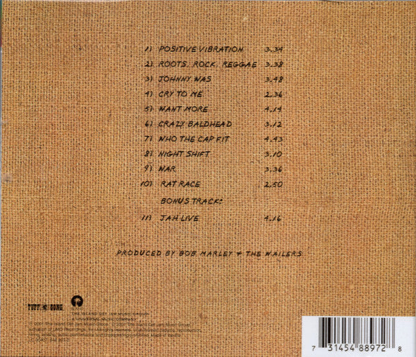 Bob Marley & The Wailers - Rastaman Vibration