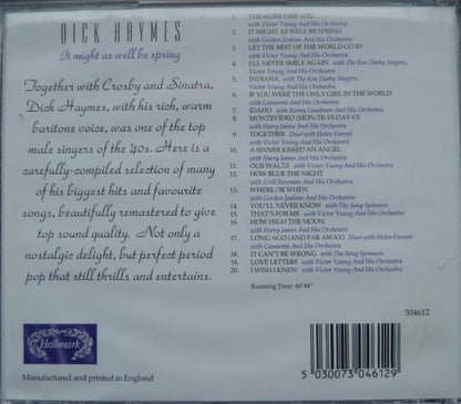 Dick Haymes – It Might As Well Be Spring
