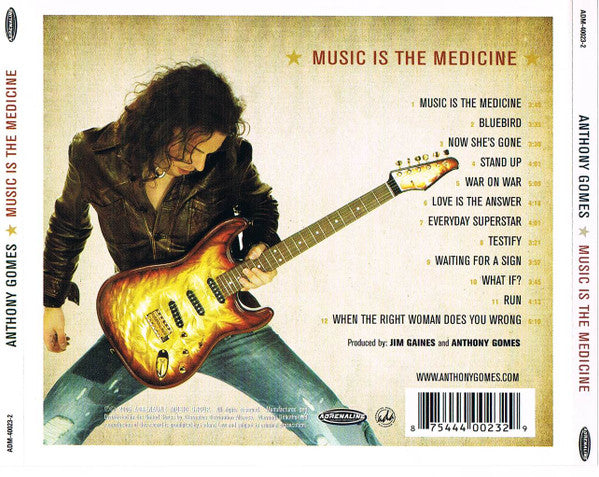 Anthony Gomes - Music Is The Medicine