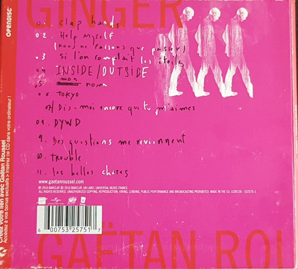 Gaëtan Roussel - Ginger