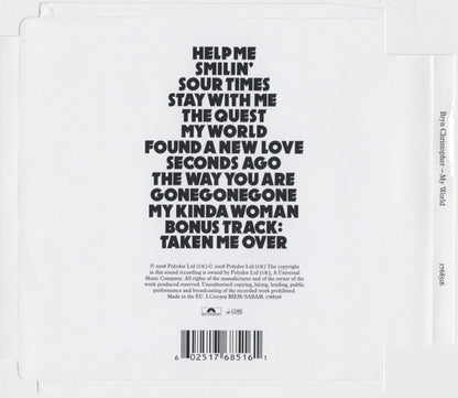 Bryn Christopher – My World