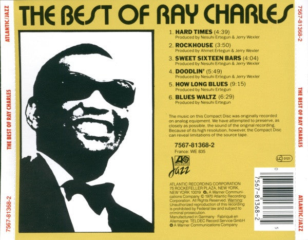 Ray Charles – The Best Of Ray Charles