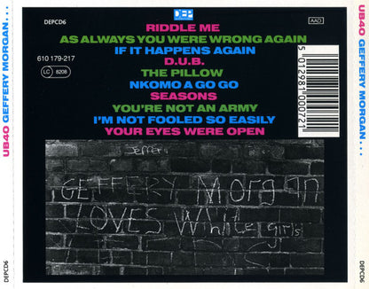 UB40 - Geffery Morgan...