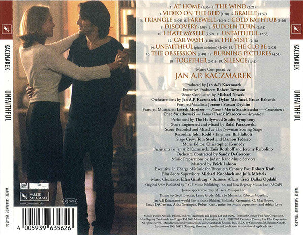 Unfaithful - Original Motion Picture Soundtrack