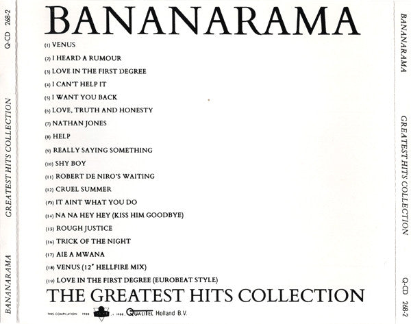 Bananarama - The Greatest Hits Collection