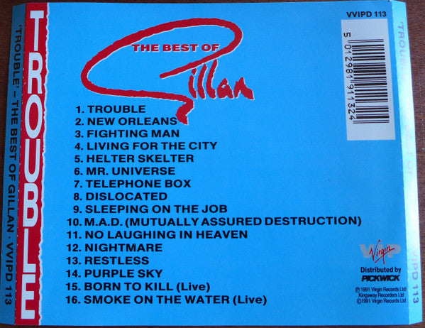 Gillan - Trouble - The Best Of Gillan