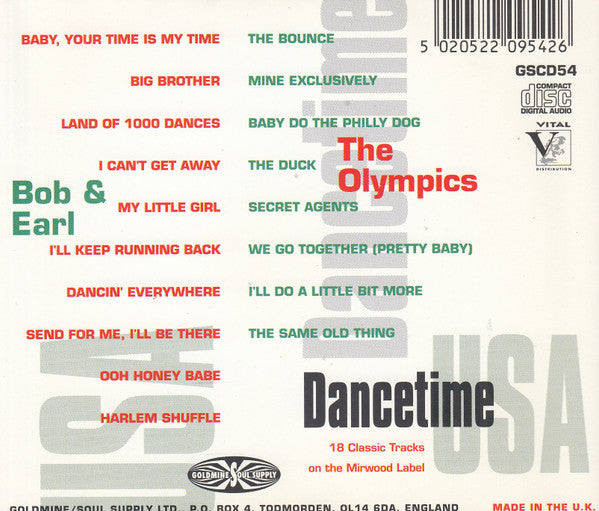 Bob & Earl / Olympics, The - Dancetime