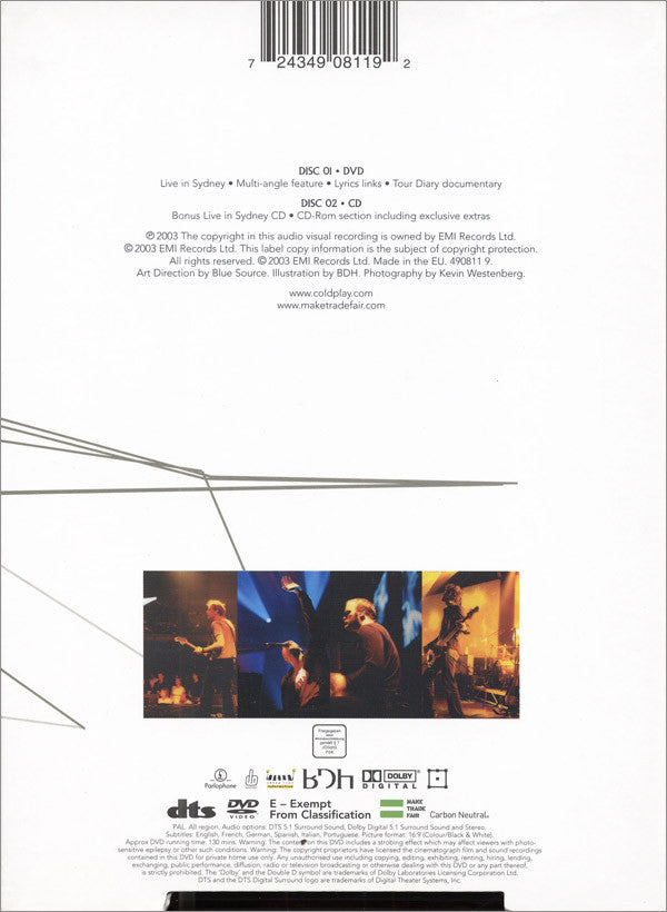 Coldplay - Live 2003