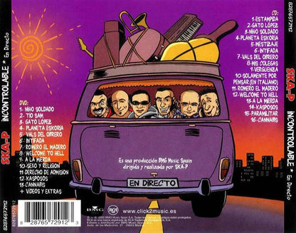 Ska-P - Incontrolable  En Directo