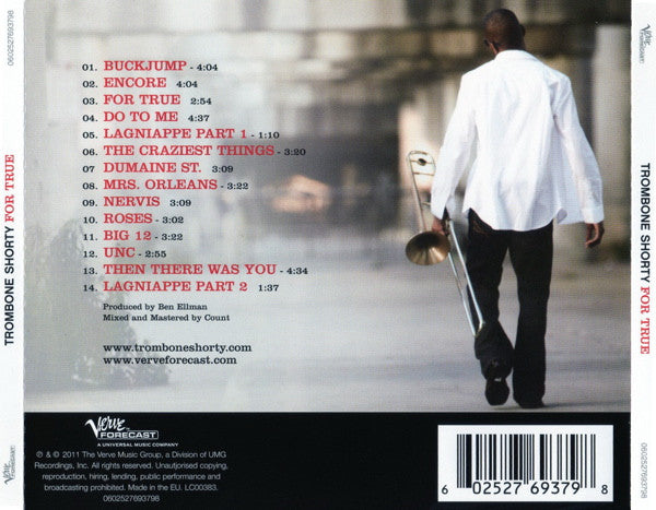 Trombone Shorty - For True