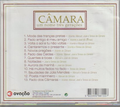 Vicente da Câmara - Câmara Um Nome Três Gerações