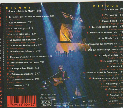Hugues Aufray - Concert Intégral