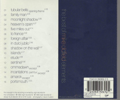 Mike Oldfield – The Best Of Mike Oldfield: Elements
