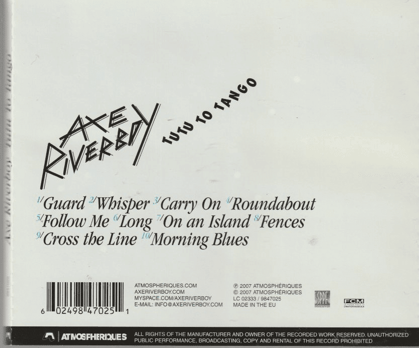 Axe Riverboy – Tutu To Tango